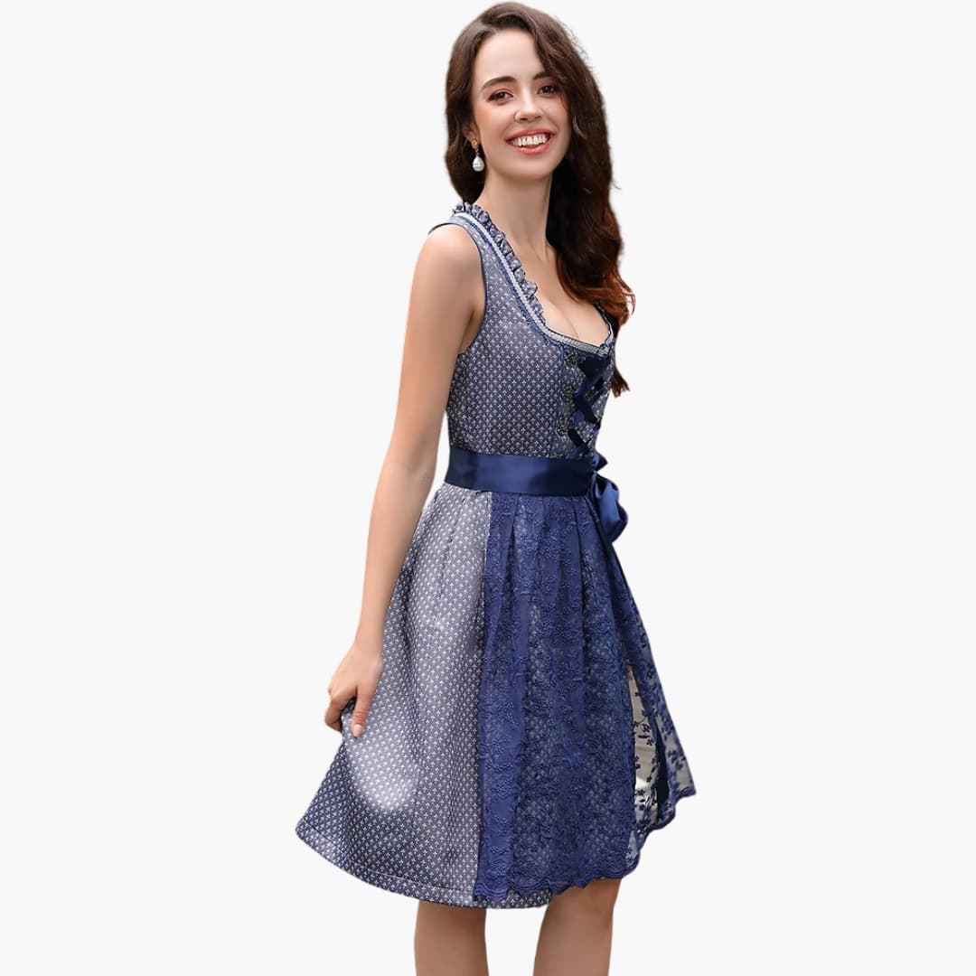 Dirndl kleid mit Spitzenschürze für Damen - Oktoberfest 2025 - Image 6