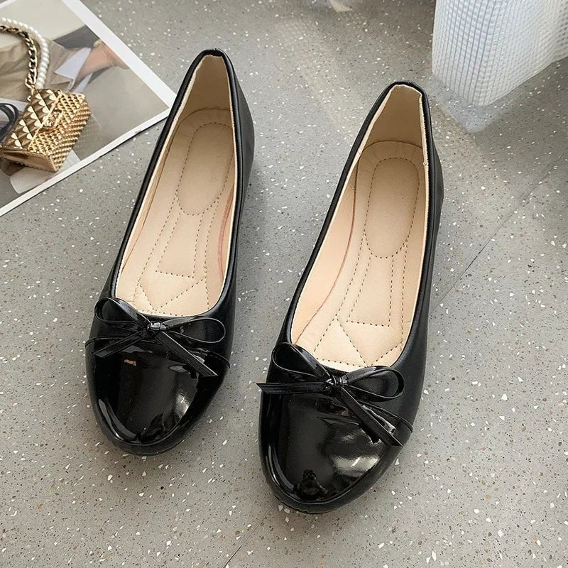 Dirndl Schuhe für Damen | mit Schleifendetail