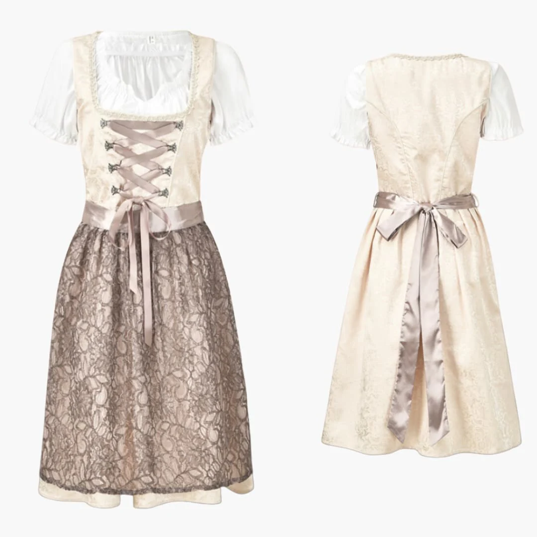 Dirndl Trachten kleid für Damen - Oktoberfest 2025 - Image 3