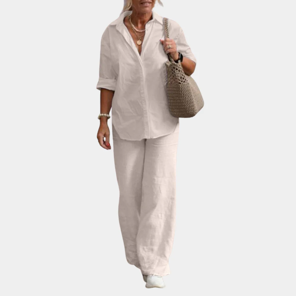 Dita- Elegantes und Bequemes Zweiteiliges Damen Set - Image 5