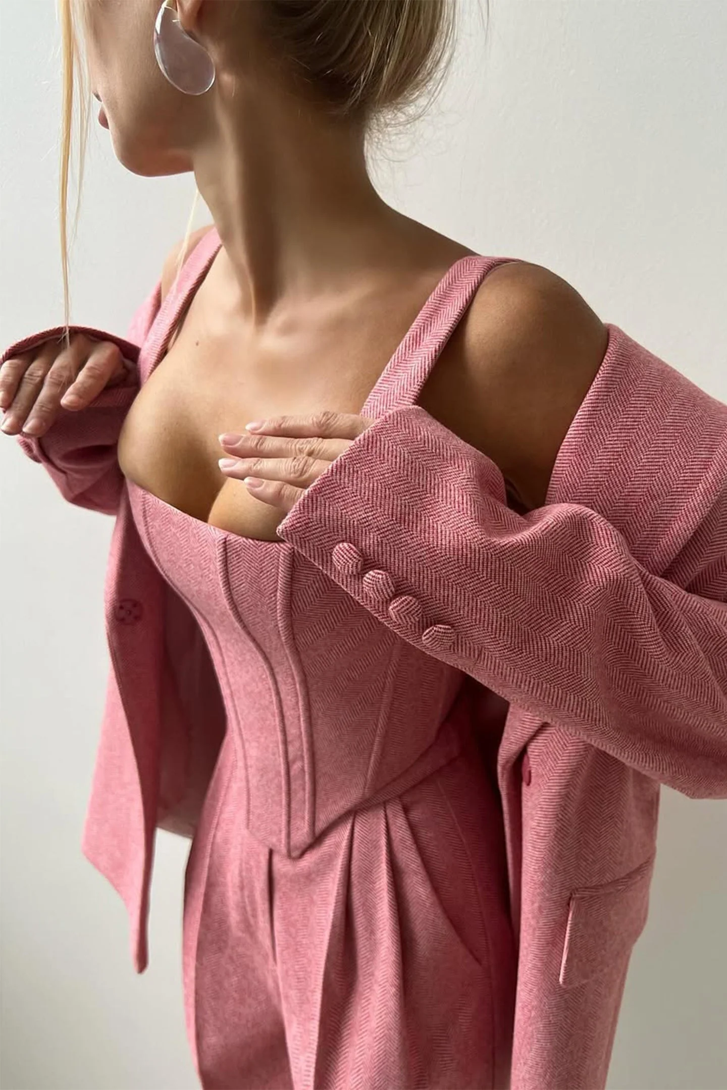Dolce - Dreiteiliges Set mit Doppeljacke - Image 9