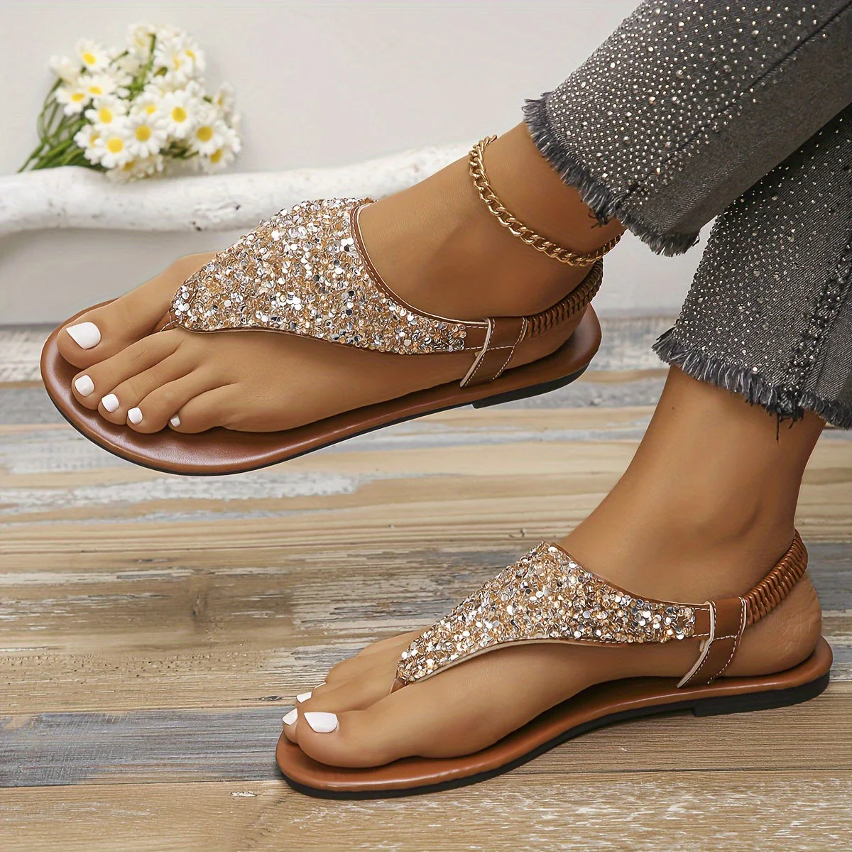 Dolly - Glitzer-Sandalen - Image 2