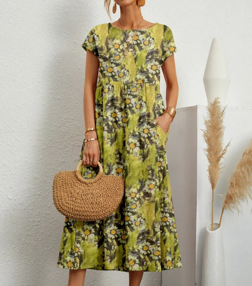 Doris | Elegantes geblümtes Kleid - Image 6