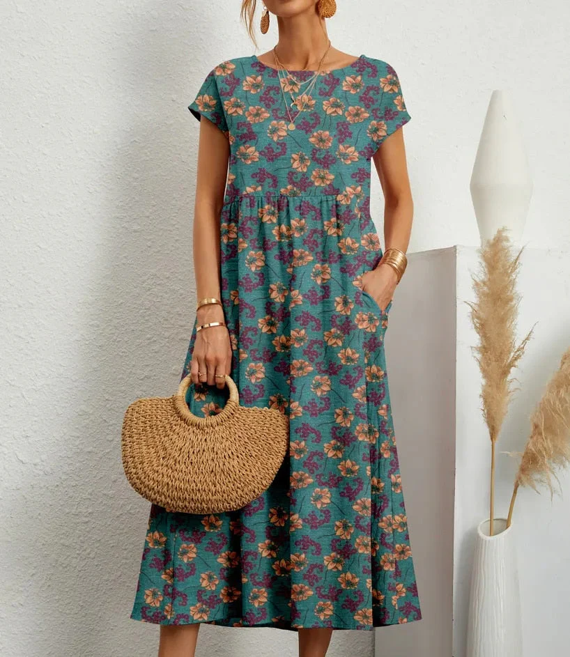 Doris | Elegantes geblümtes Kleid - Image 8