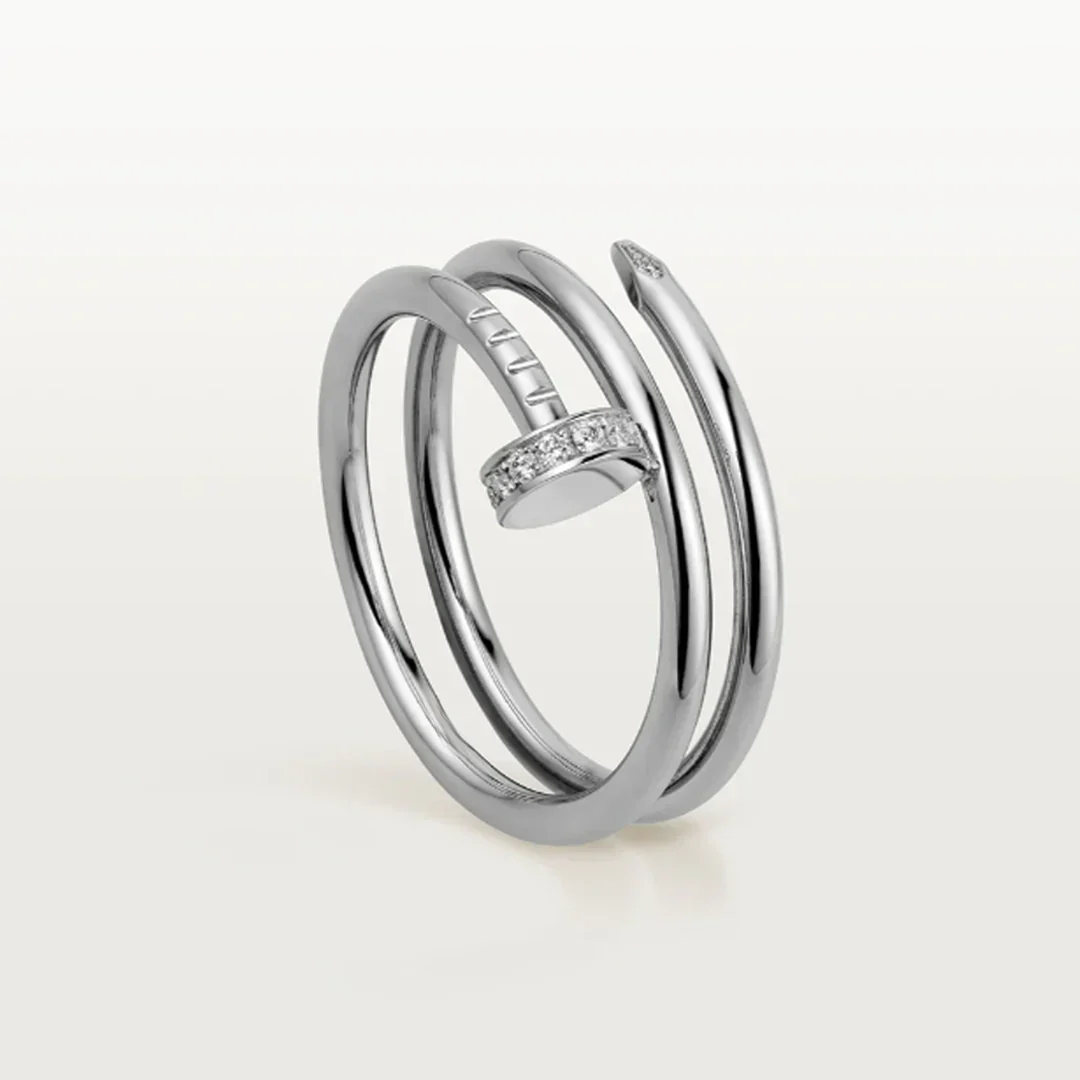 DOUBLE NAIL RING | SILBER - Image 2