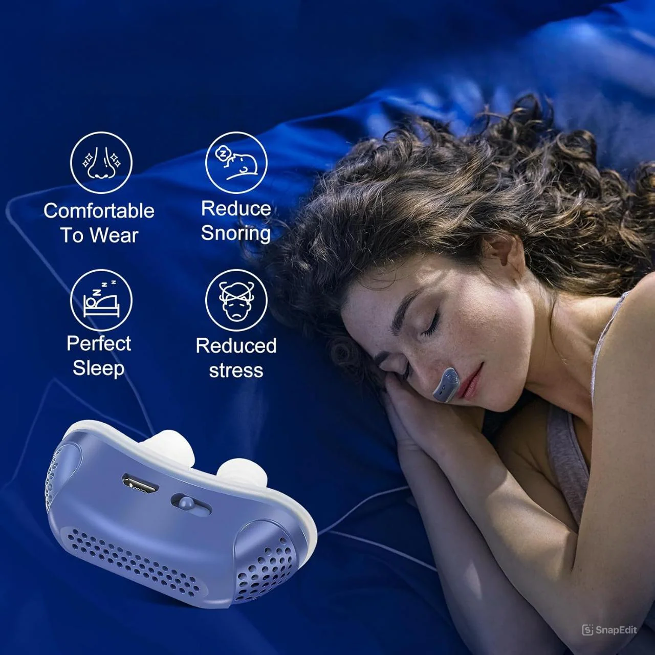 Drafted (04/17/2026) cannot be shipped - Micro CPAP Sleep Apnoe Machine für Reisen & Anti -Schnarchen - CPAP -Alternative - Image 7