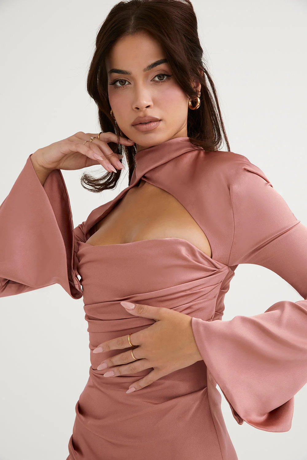 Drapiertes Korsettkleid für Damen - Image 14