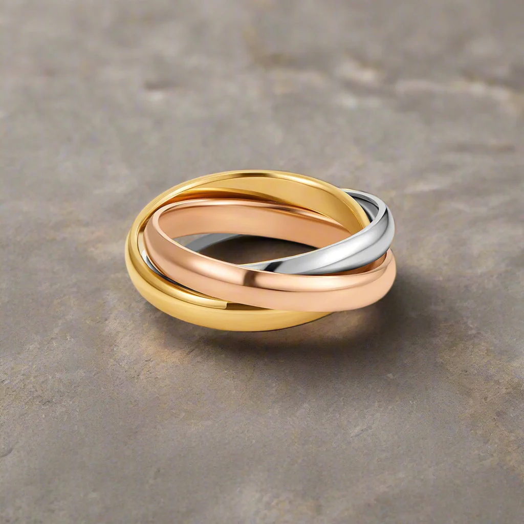 Dreifarbiger Loop-Ring - Image 2