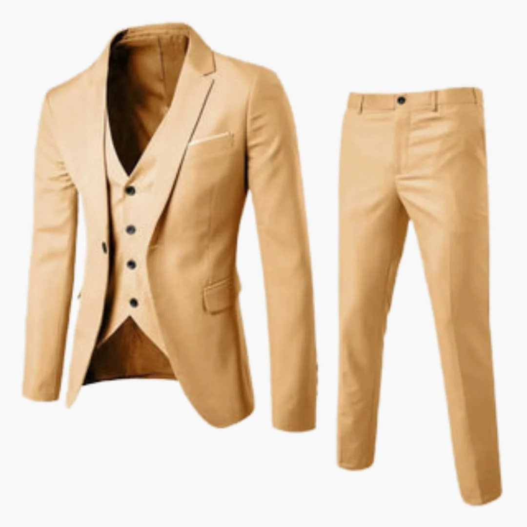 Dreiteiliger Anzug mit Weste für Herren - Image 6