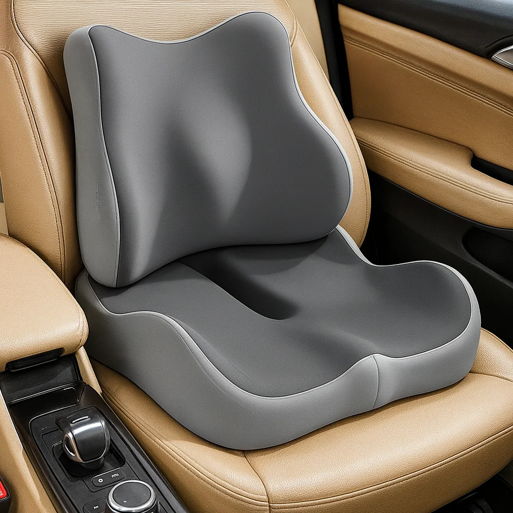 DriveEase | Memory Foam-Autositzkissen mit abnehmbarem Bezug - Image 4