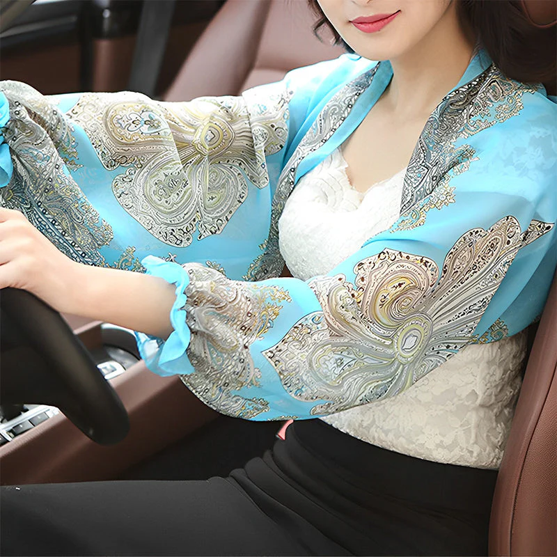 Rosemarie | Damen Chiffon Überwurf Schal Paisley – Chiffon Schal Paisley Damen 2026 - Image 7