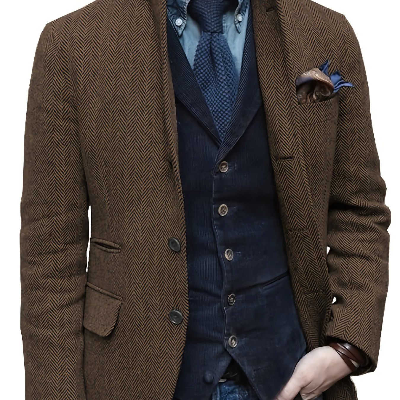 Dvian – Elegante Jacke Mit Knöpfen - Image 2