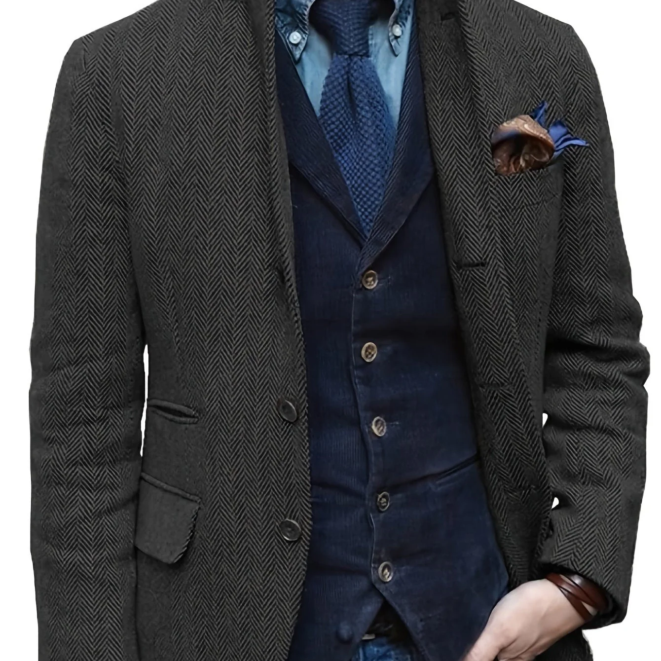 Dvian – Elegante Jacke Mit Knöpfen - Image 3