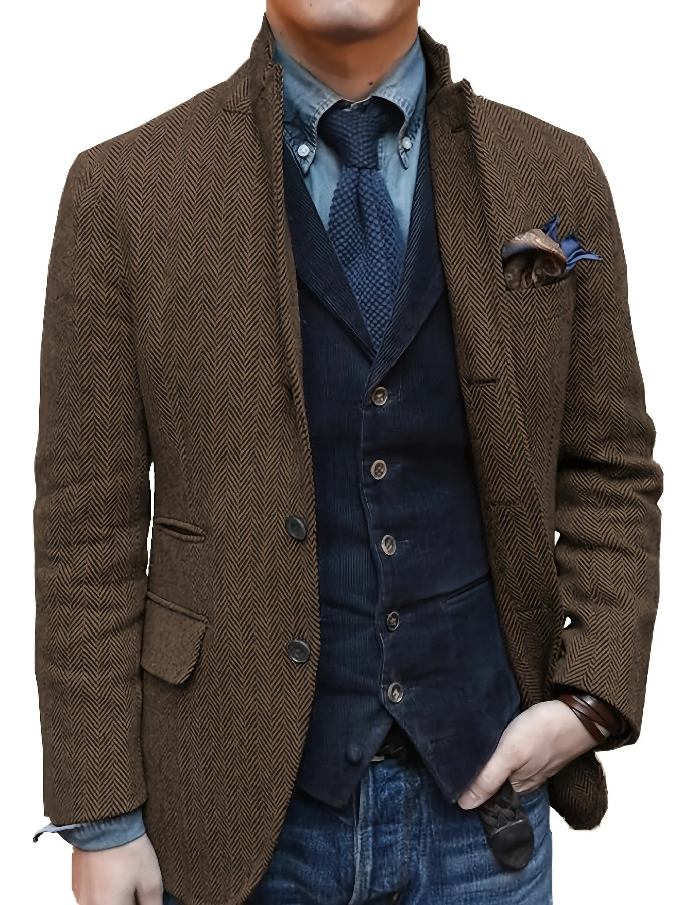 Dvian – Elegante Jacke Mit Knöpfen - Image 7