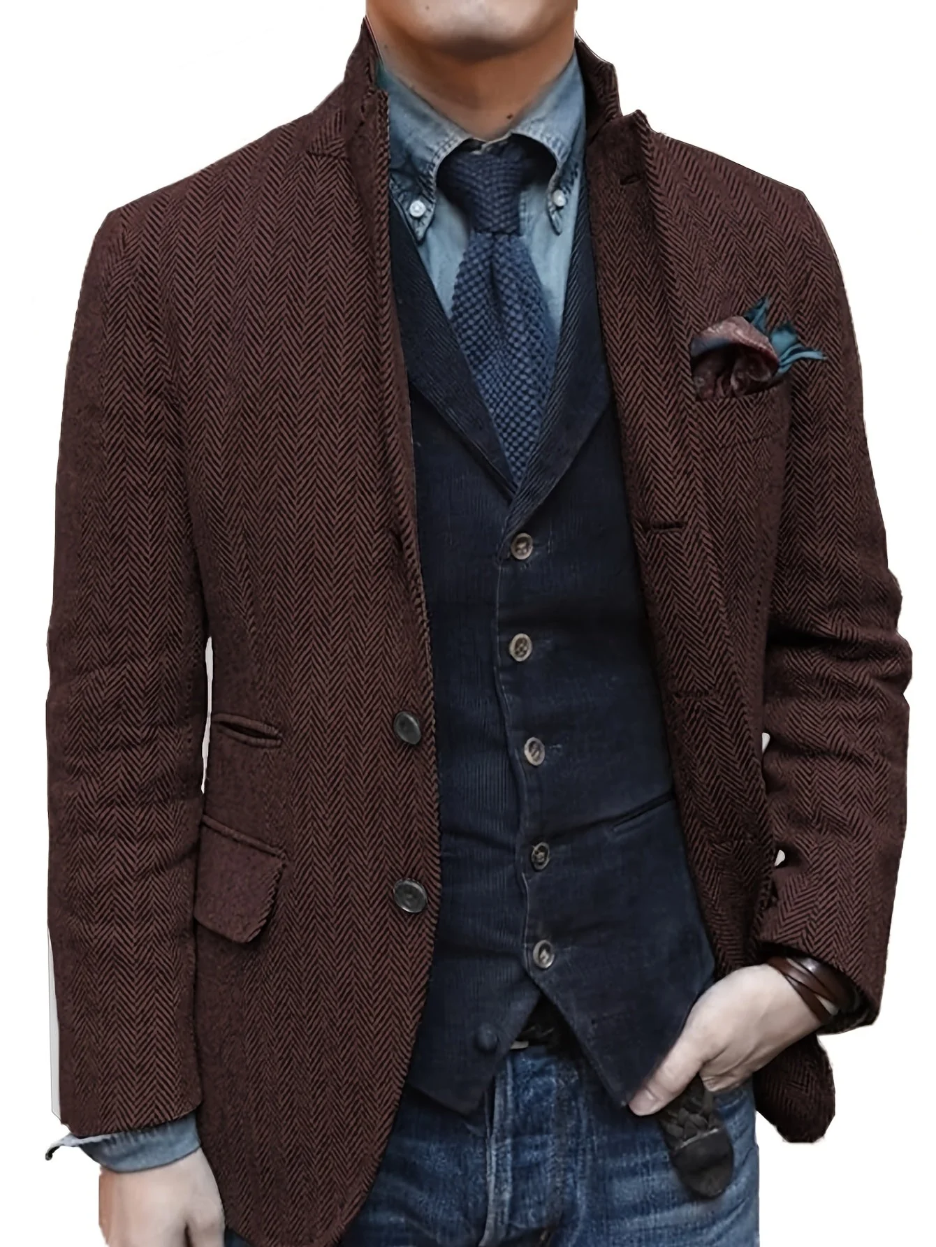 Dvian – Elegante Jacke Mit Knöpfen - Image 8