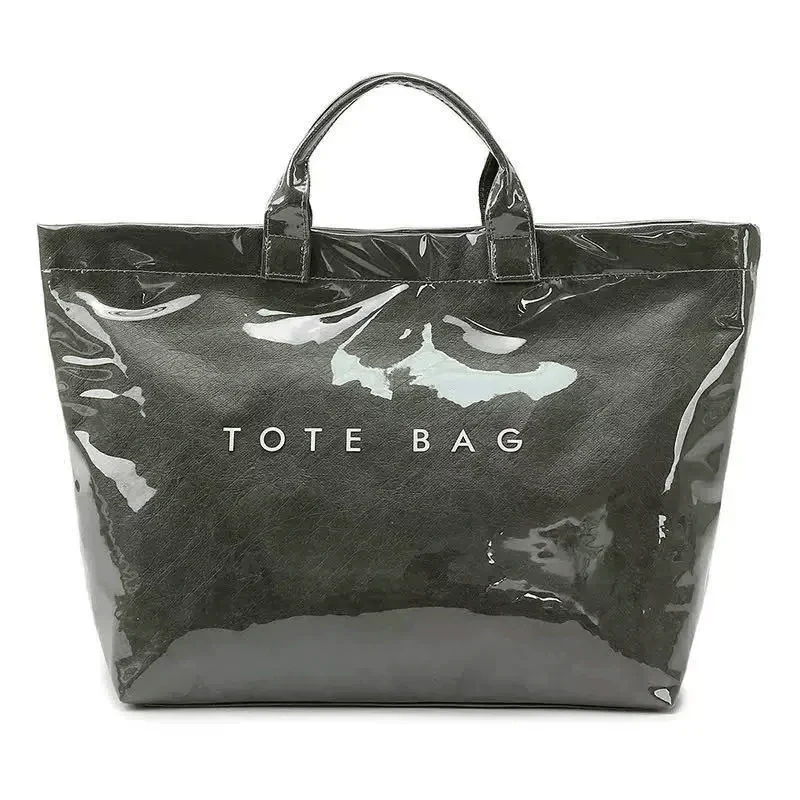 Edelinde® | Tote Tasche mit Zeitungsdruck - Image 9