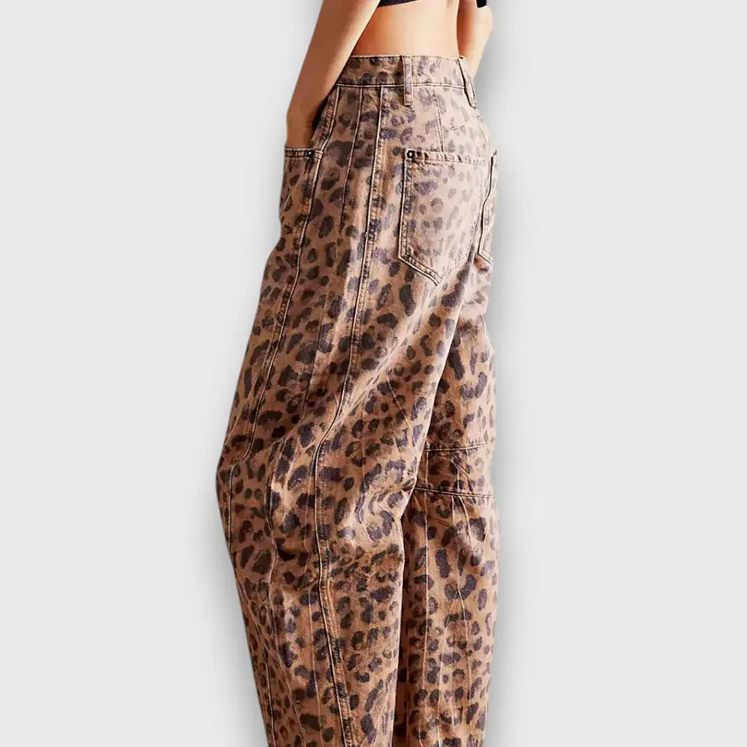 Edith – Hose mit Animal-Print - Image 3