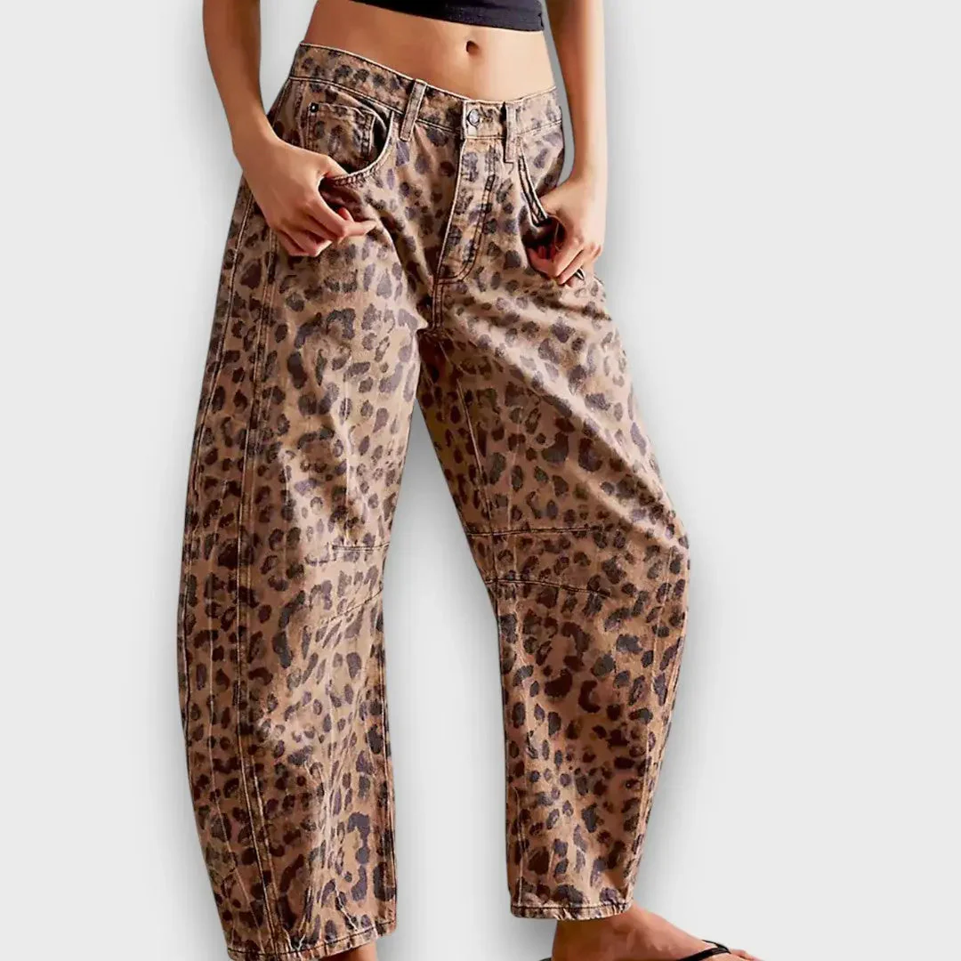 Edith – Hose mit Animal-Print - Image 5