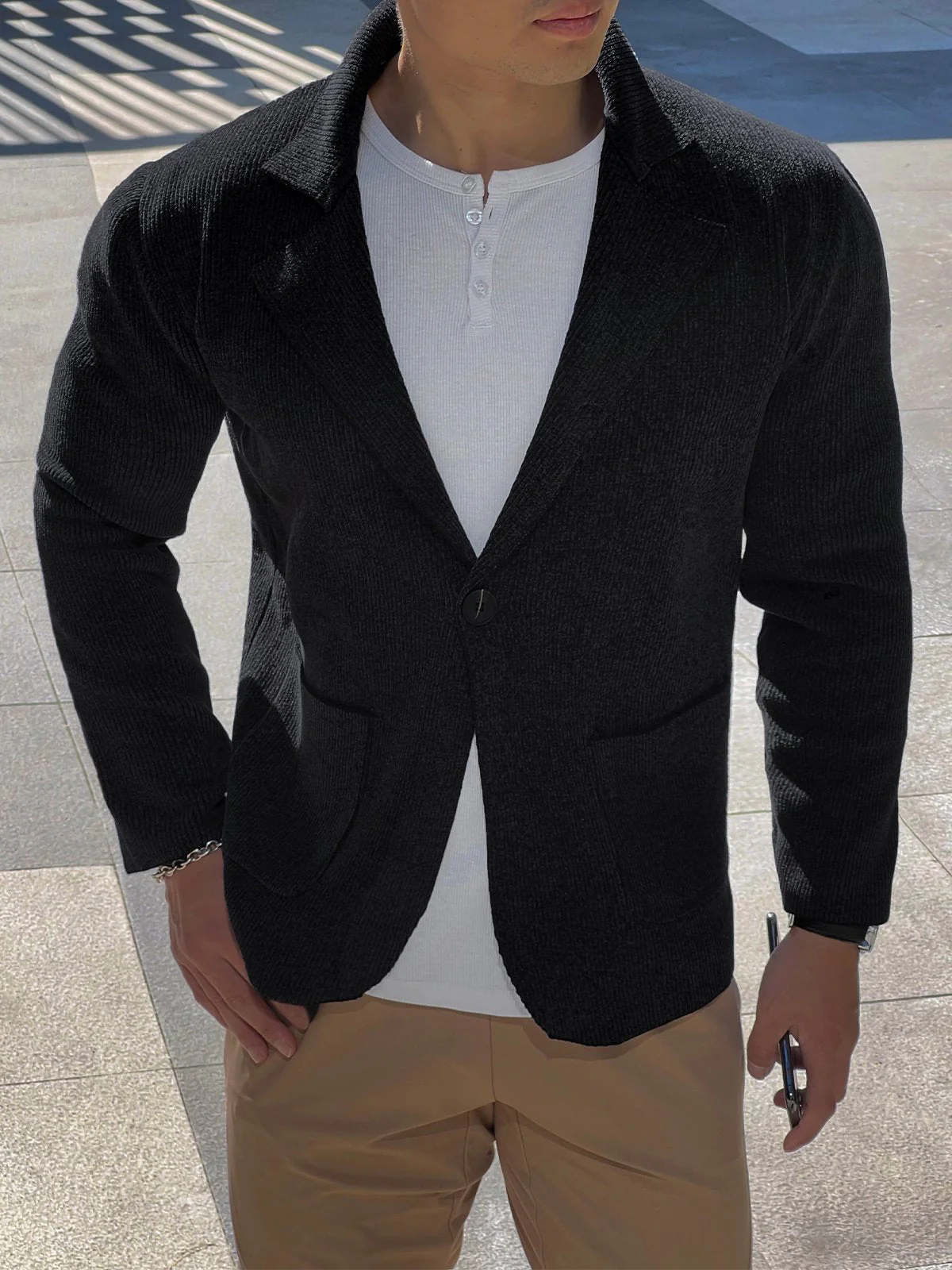 Edoardo | Stretch-Strick-Blazer - Image 14