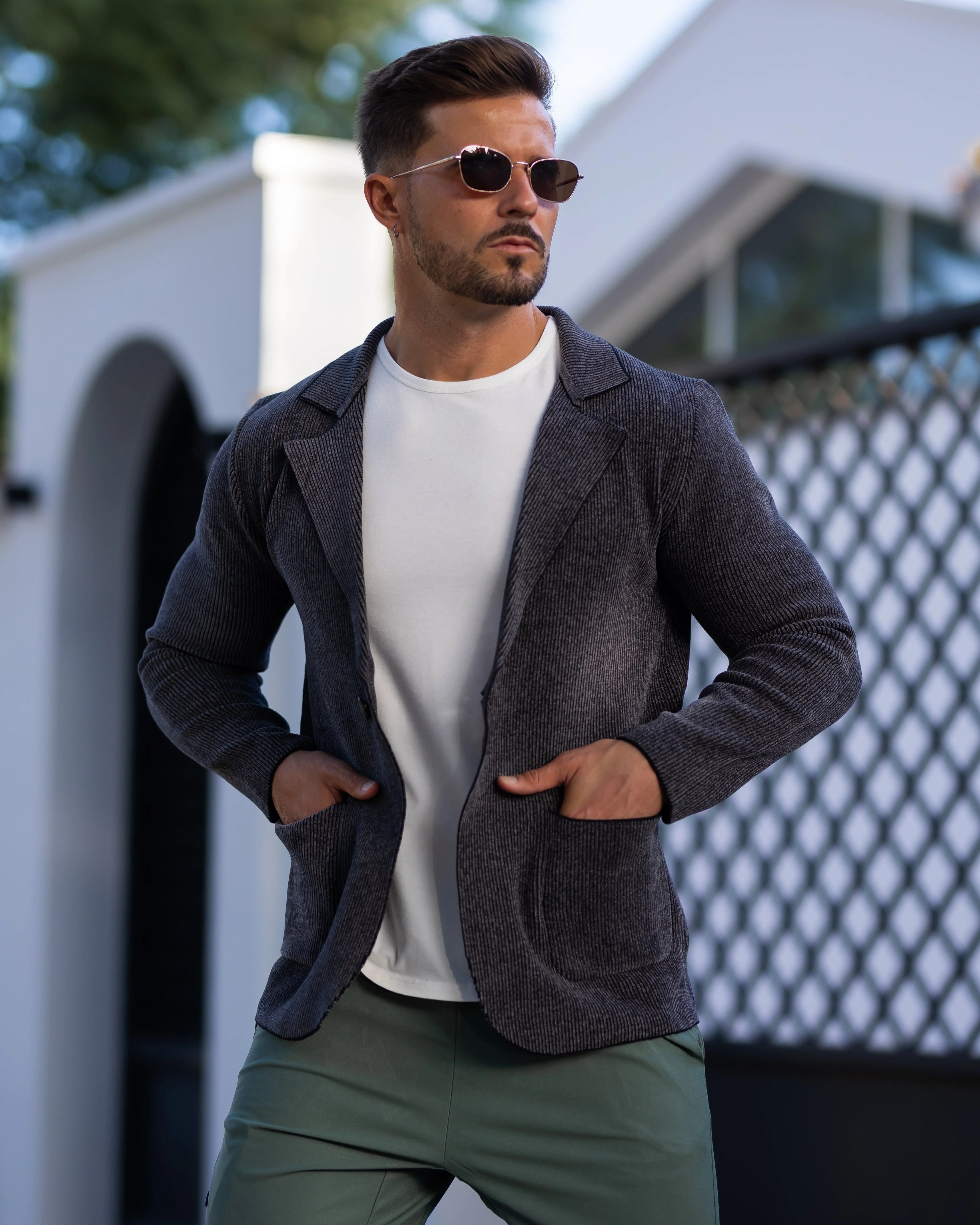 Edoardo | Stretch-Strick-Blazer - Image 3