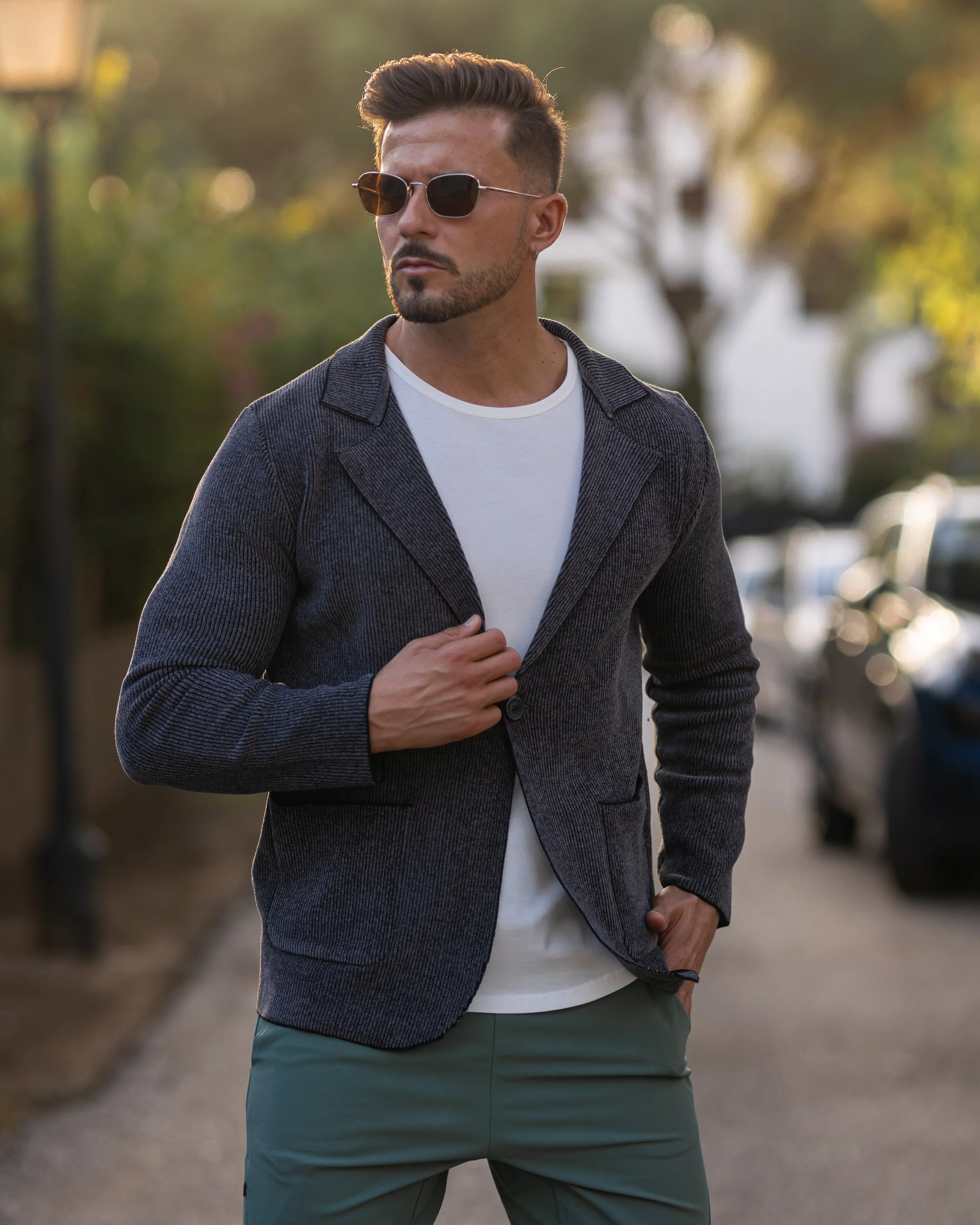 Edoardo | Stretch-Strick-Blazer - Image 4