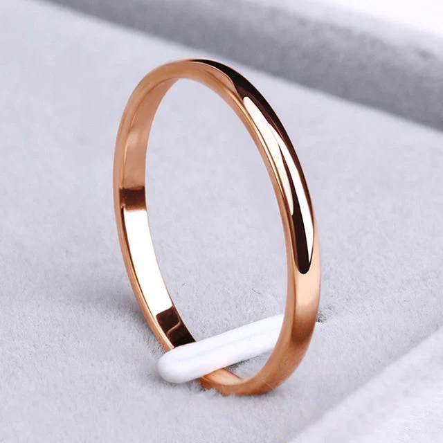Einfacher Ring aus Gold und Silber - Image 3