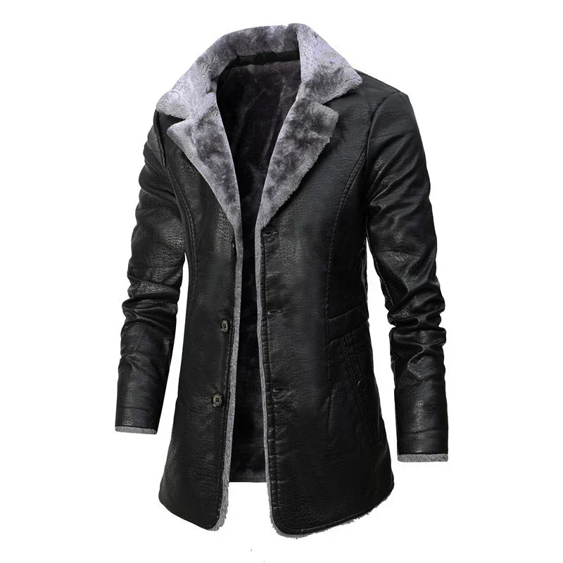 Einreiher Jacke mit Revers für Herren - Image 3