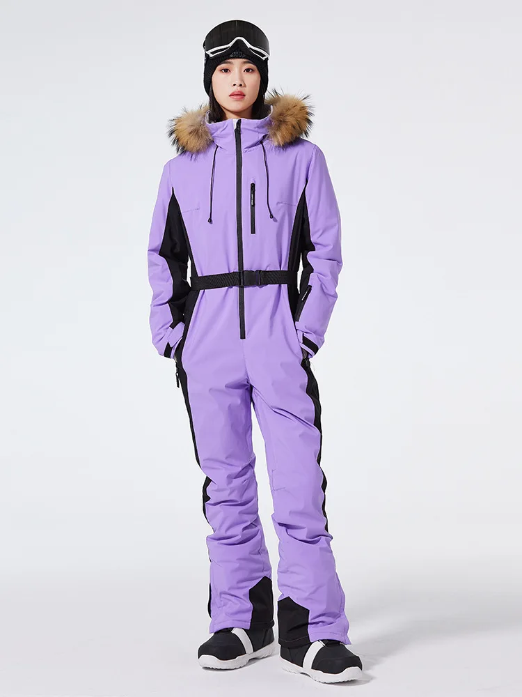 Einteiliger Skianzug für Damen | Wintersportbekleidung - Image 7