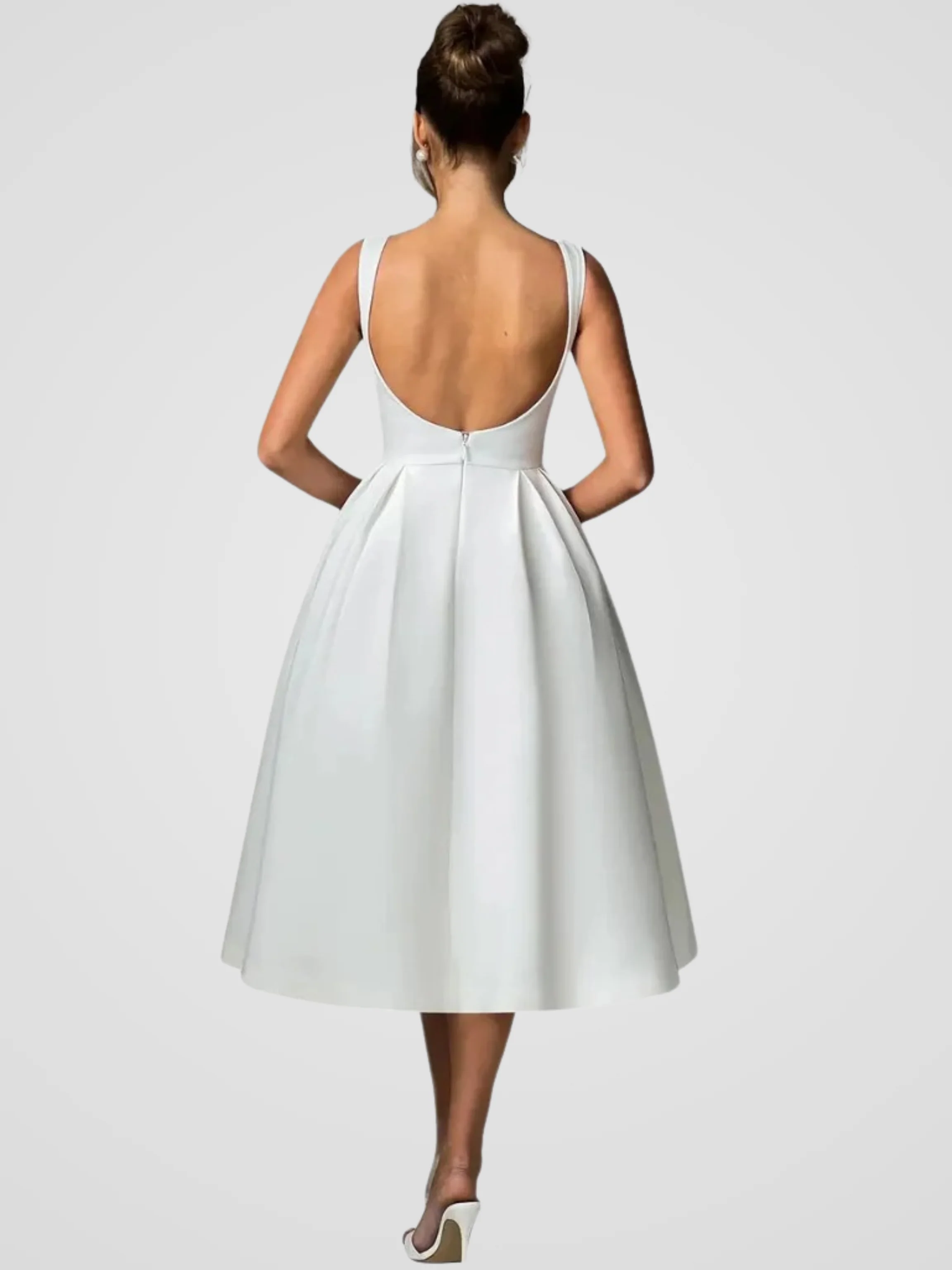 ÉLÉGANCE BELLE MIDIKLEID - Image 4