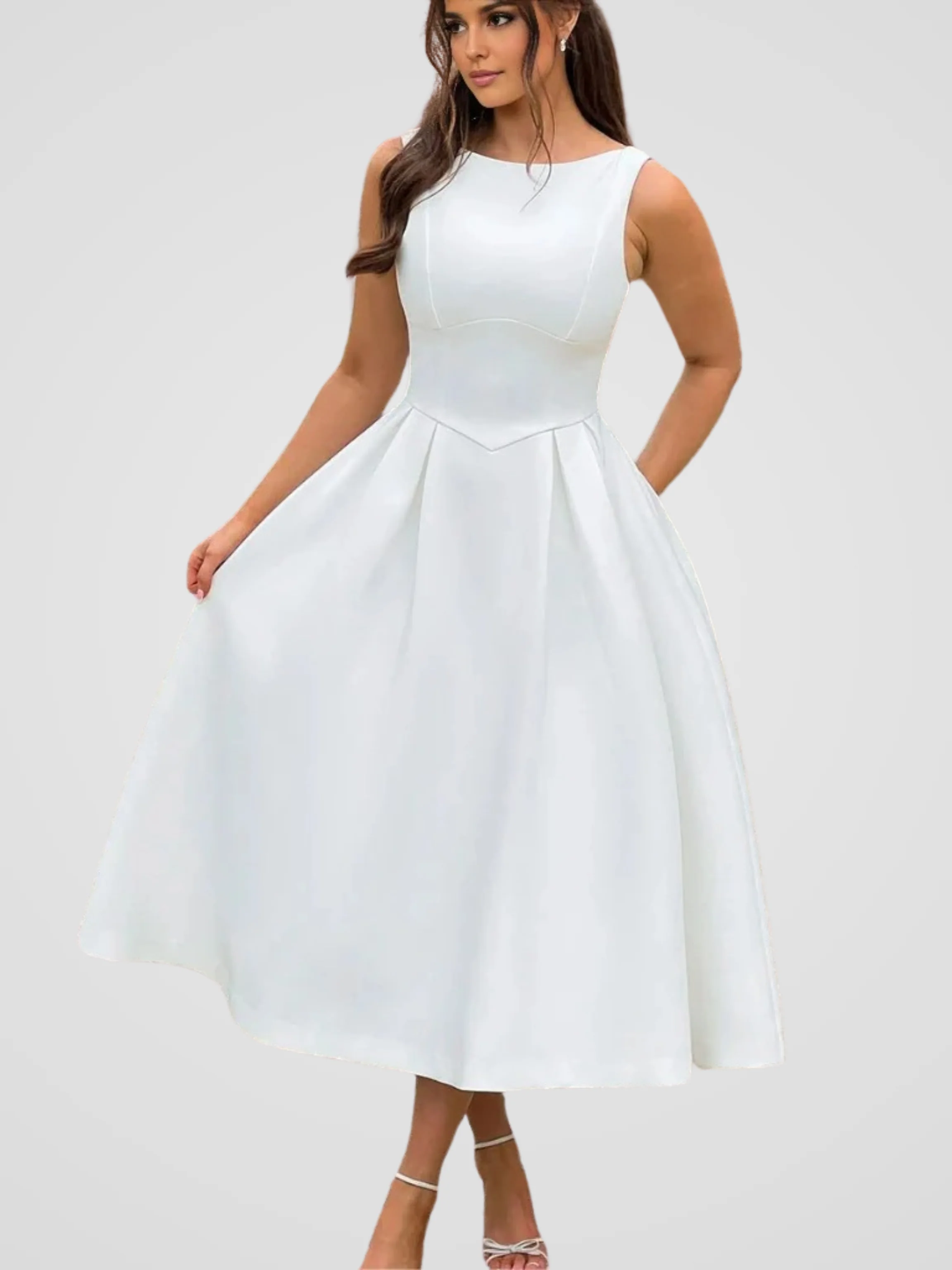 ÉLÉGANCE BELLE MIDIKLEID - Image 5