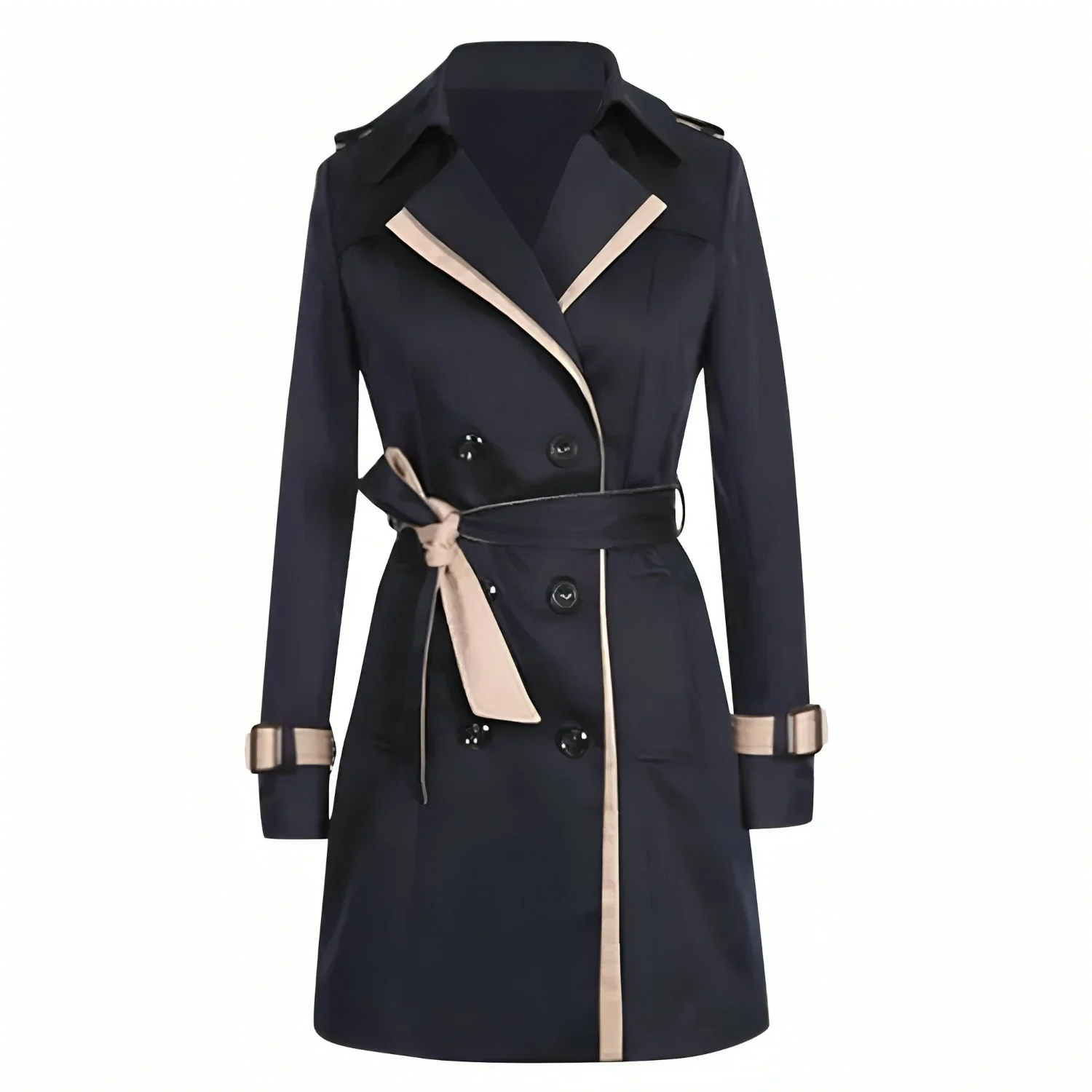 Elegant Gürtel Trenchcoat Damen | Klassisch Zeitlos - Image 5