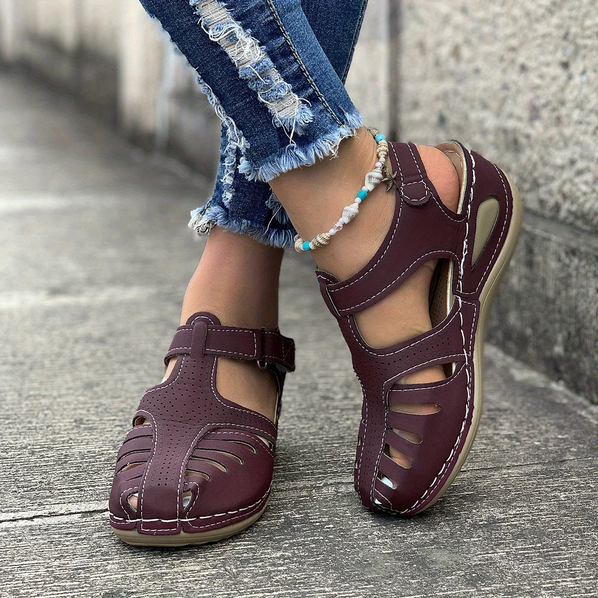 ElegantaStep™ – Elegante Geschlossene Damen Sandalen - Image 4