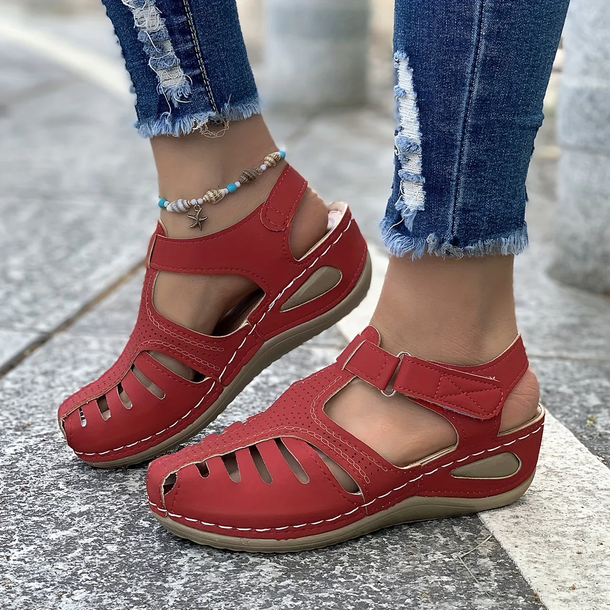 ElegantaStep™ – Elegante Geschlossene Damen Sandalen - Image 6