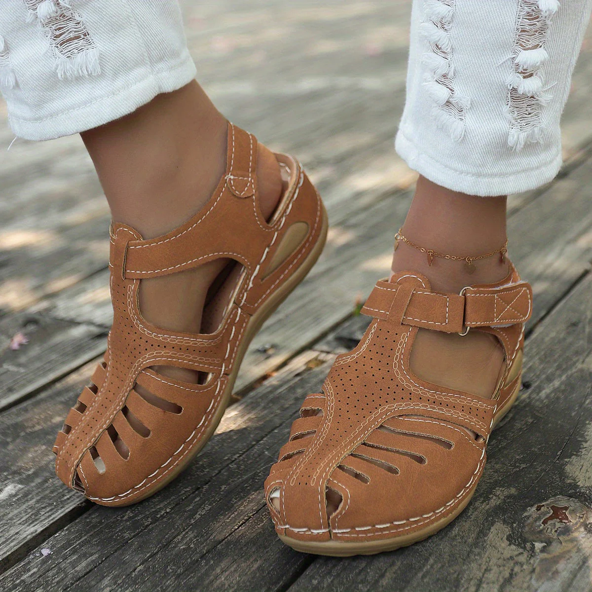 ElegantaStep™ – Elegante Geschlossene Damen Sandalen - Image 7