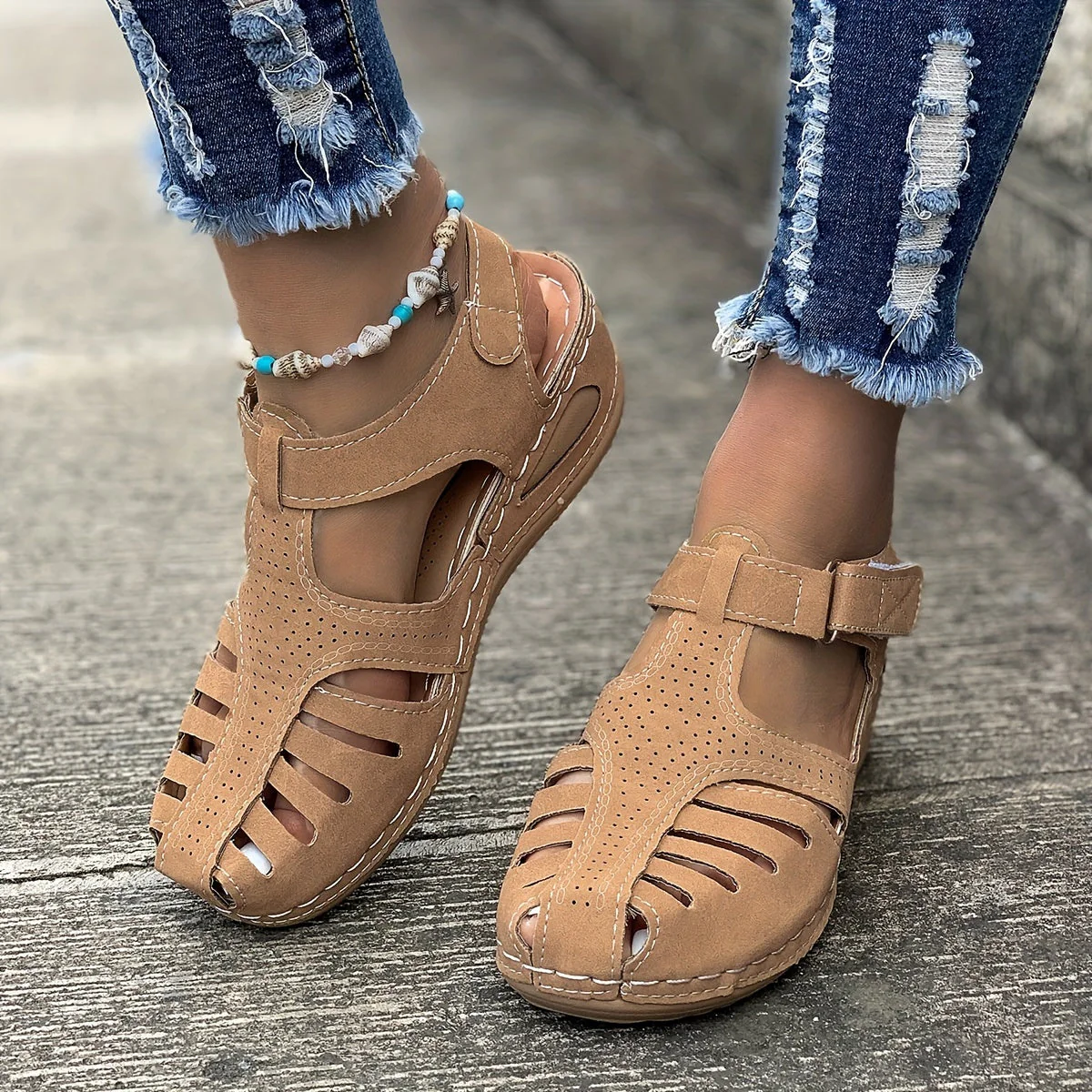 ElegantaStep™ – Elegante Geschlossene Damen Sandalen - Image 8