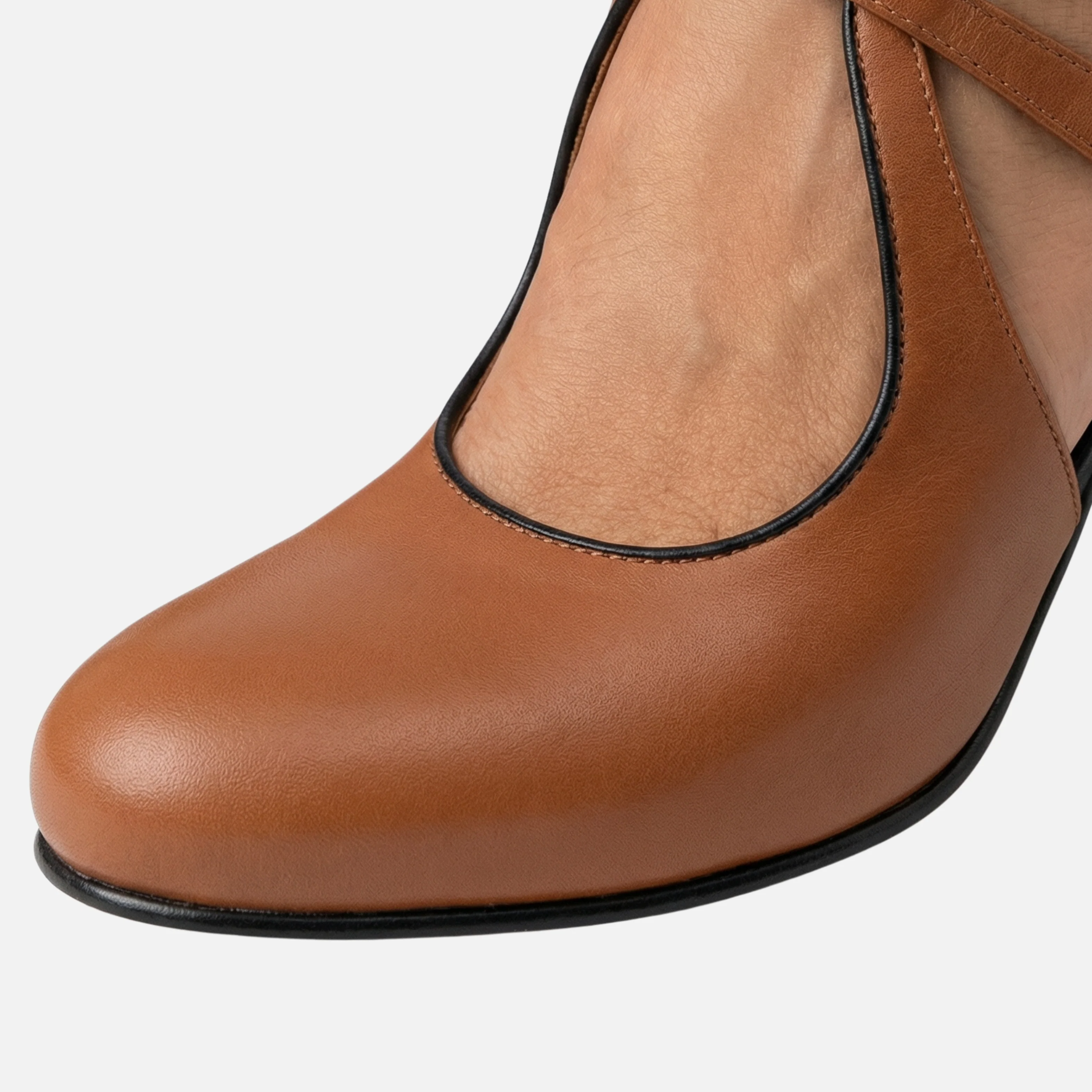 Xenia | Damen Elegante Blockabsatz-Sandalen Verstellbare Riemen – Block Heel Sandalen - Image 6