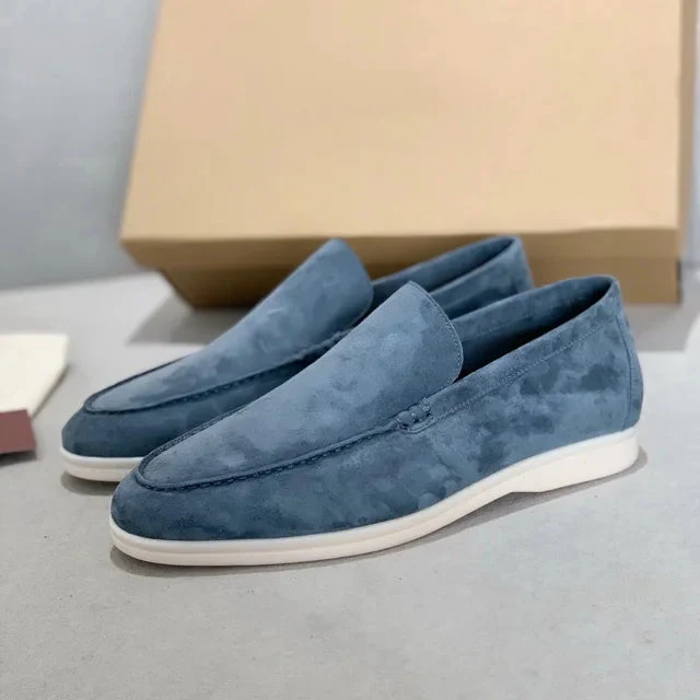 Elegante Casual Wildleder Herren Slipper