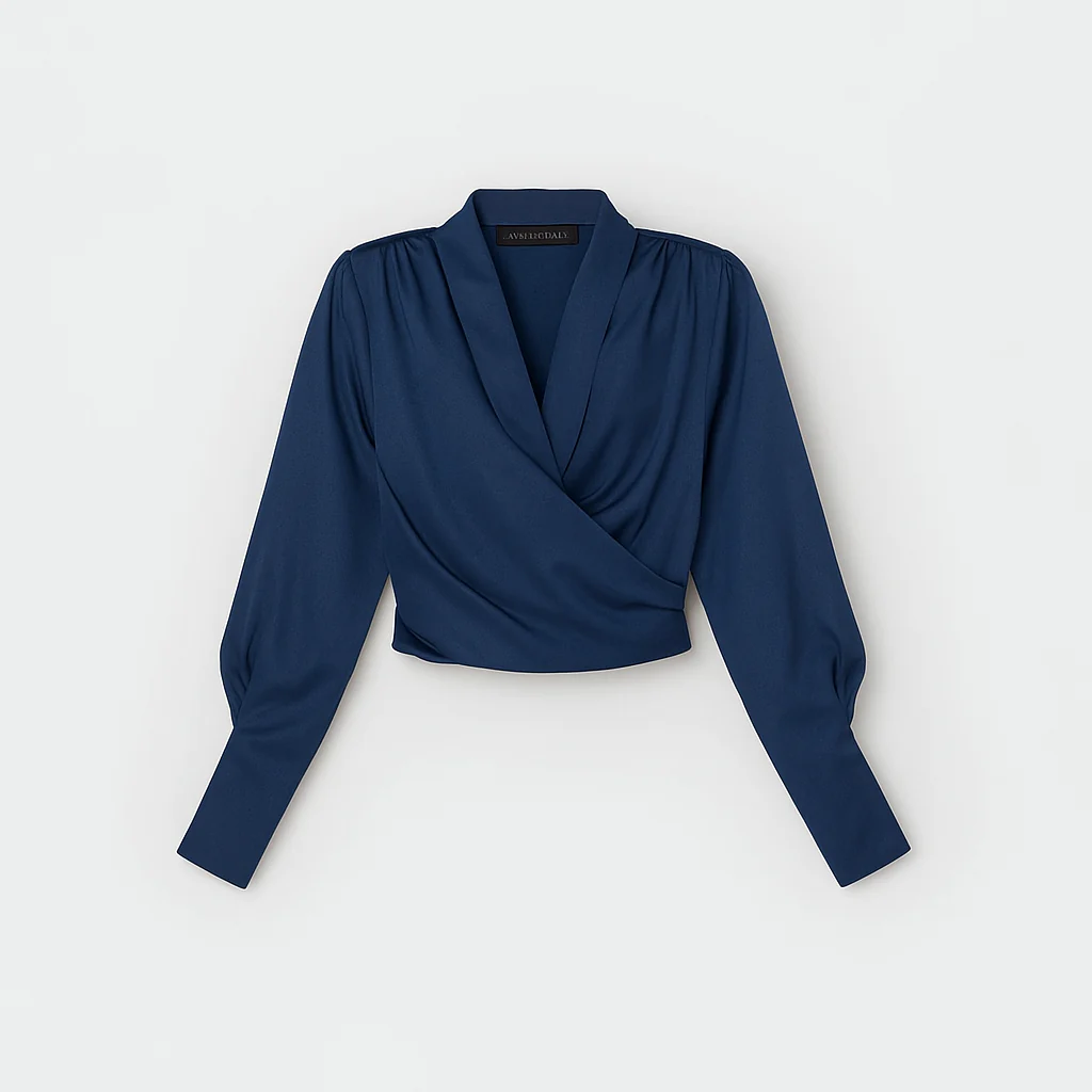 Elegante Damen Bluse mit Puffärmeln