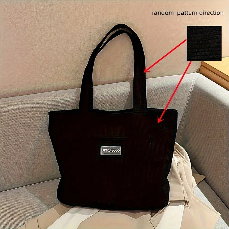 Elegante Damen-Cordhandtasche aus vielseitigem veganem Leder - Image 10