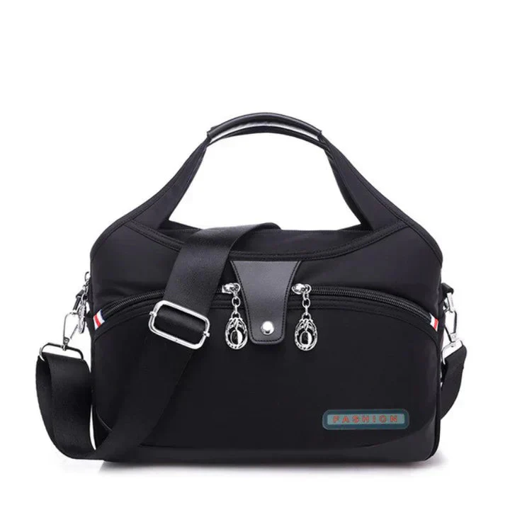 Elegante Damen-Handtasche mit Diebstahlschutz aus stilvollem Polyestergemisch