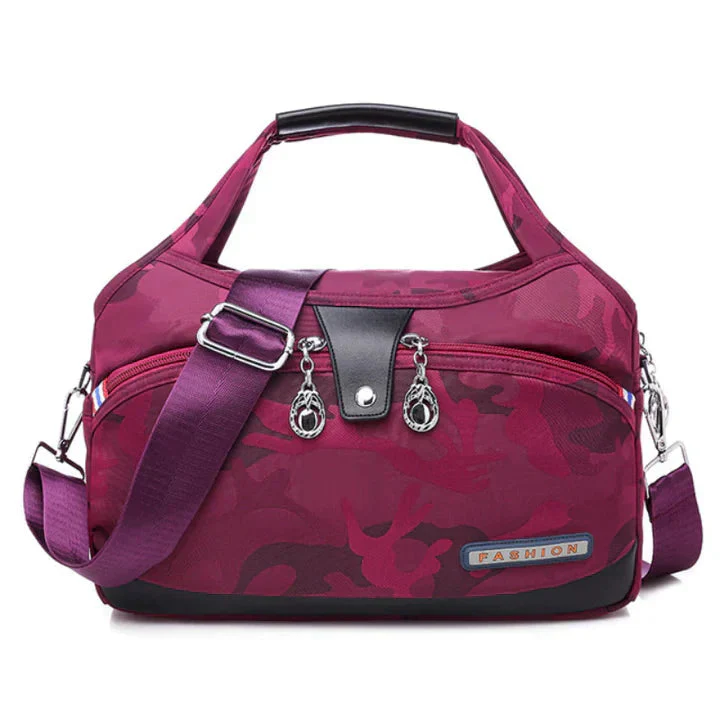 Elegante Damen-Handtasche mit Diebstahlschutz aus stilvollem Polyestergemisch - Image 6
