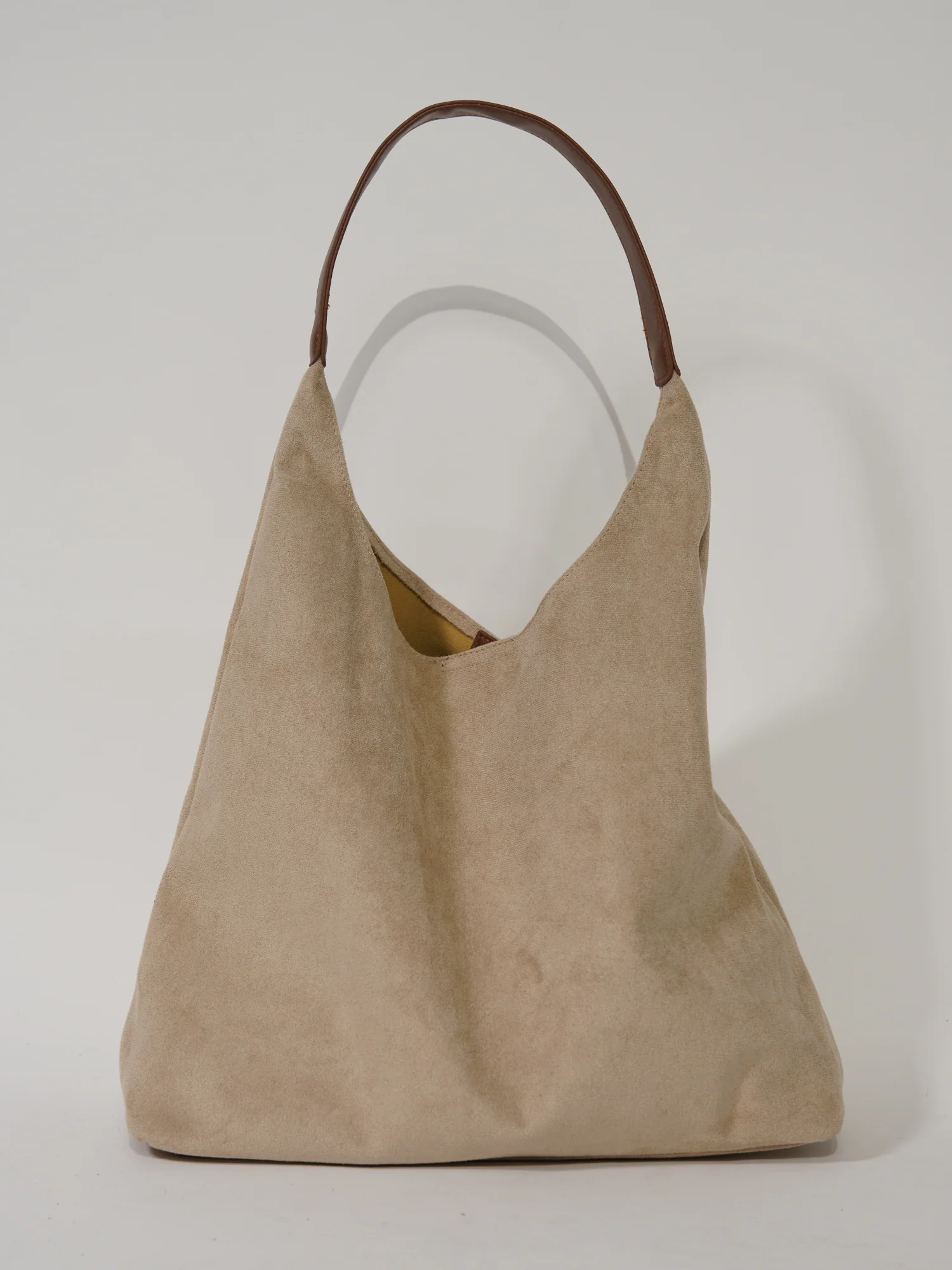 Elegante Damen-Ledertasche, vielseitiges Wildleder - Image 13