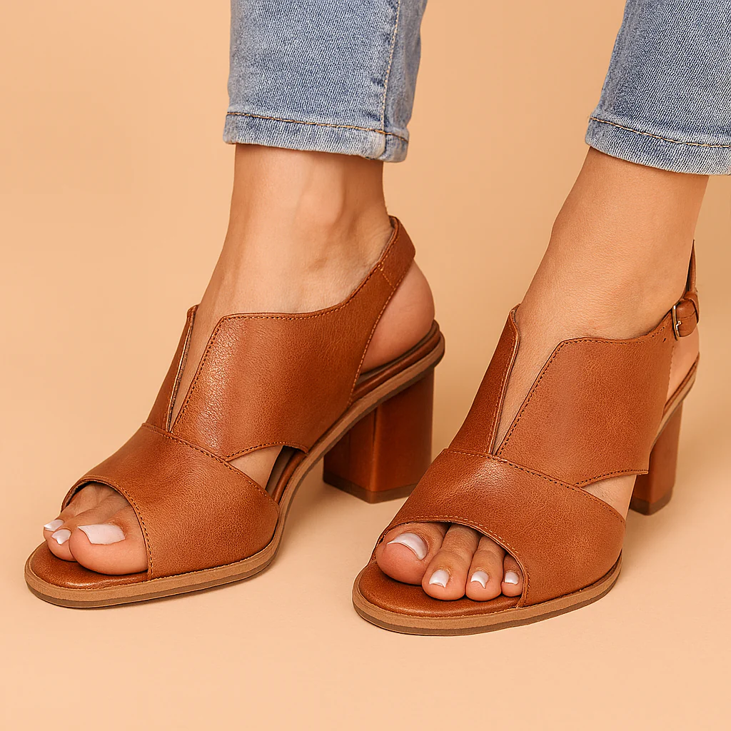 Elegante Damen Pumps Mit Offenem Zehenbereich Und Hohem Absatz – Stilvoller Komfort Für Jeden Anlass - Image 4