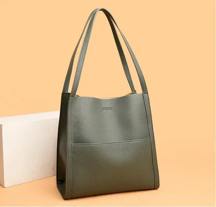 Elegante Damen-Schultertasche, vielseitiges Design, strapazierfähiges Synthetikgewebe - Image 3