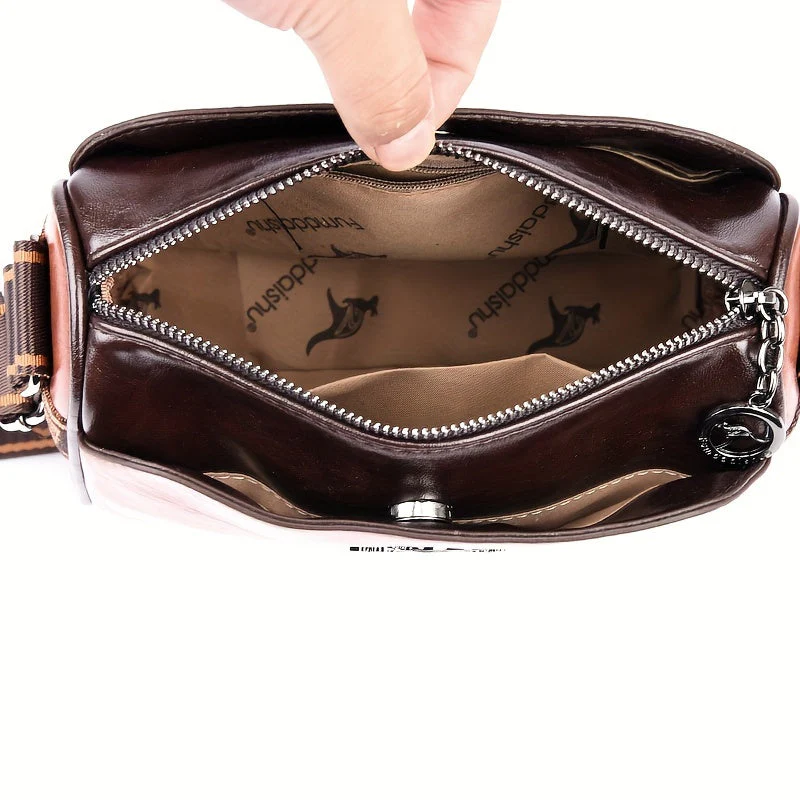 Elegante Damen-Umhängetasche aus funktionalem veganem Leder - Image 7