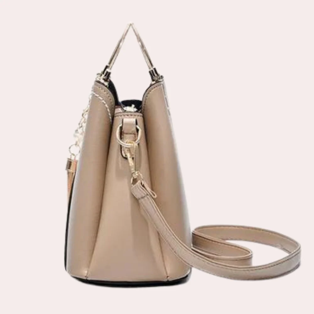 Elegante Damenhandtasche aus stilvollem veganem Leder - Image 3