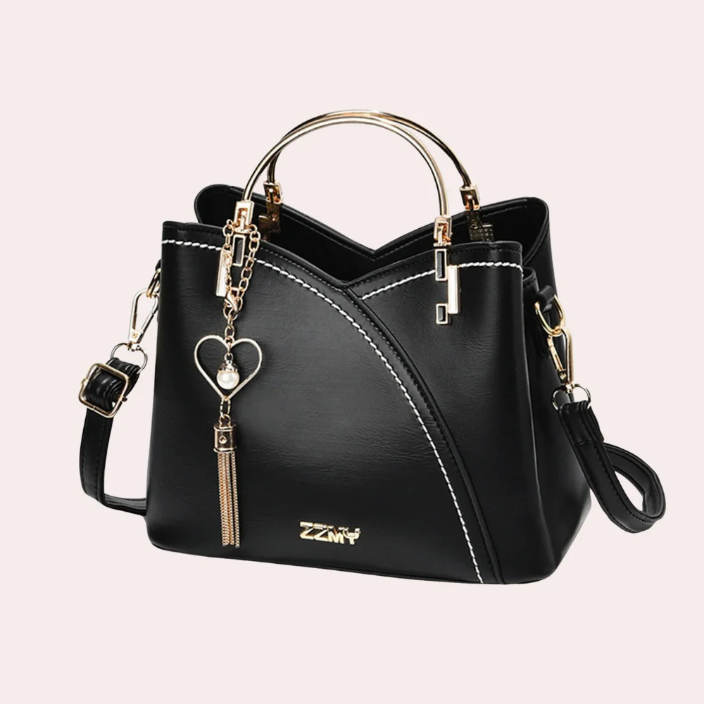 Elegante Damenhandtasche aus stilvollem veganem Leder - Image 6