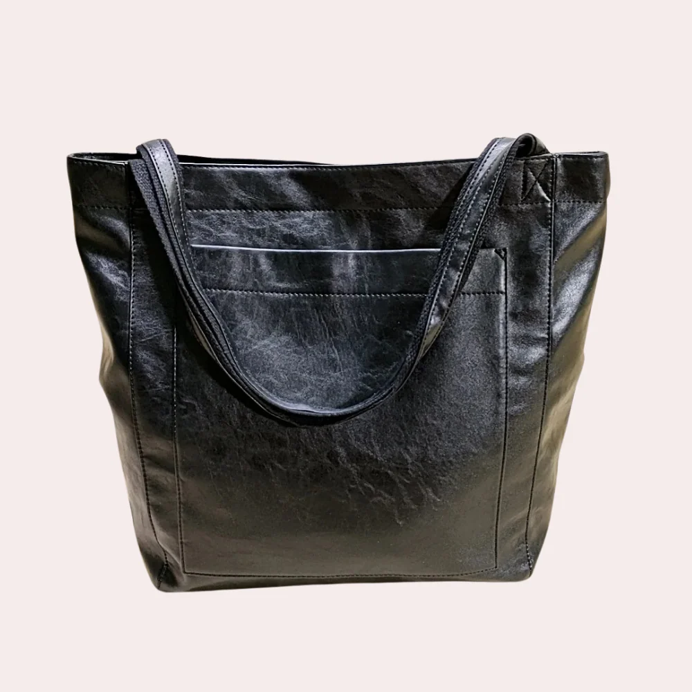 Elegante Damenhandtasche aus veganem Leder - Image 2