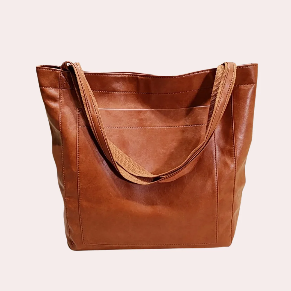 Elegante Damenhandtasche aus veganem Leder - Image 3