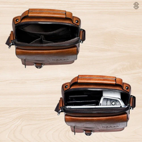 Elegante Damenhandtasche, zeitloses Design, Leder - Image 6